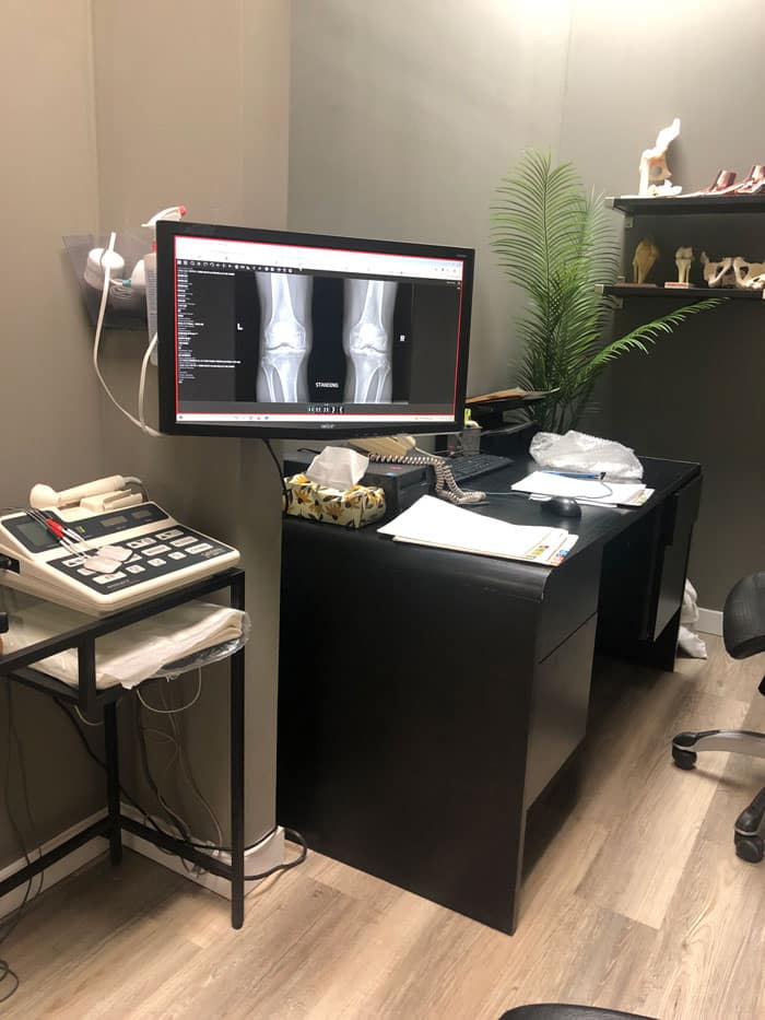 office for chiropractic work